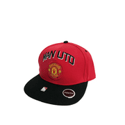 Manchester united Snapback Cap Hat red Adjustable Youth size Size 54 CM