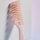 thumbnail image 3 of Light Green Detangling Hair Brush - Comfortable Plastic, Anti-tangle, Smooth Massage, Wet & Dry Maze Shape Wide Tooth Comb, 3 of 5