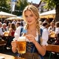 thumbnail image 4 of Tong Beer Festival Theme Blue And White Checkered Toothpick Pack For Party And Bar Displays, 4 of 6