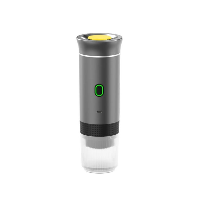 Electric Portable Espresso Coffee Maker for Home/ Car/ Camping 3-in-1 Wireless Charable Capsule Powder Travel Coffee Machine , Removable Reservoir