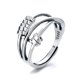 thumbnail image 1 of Qarigey Anillo de ansiedad para aliviar el desgaste ajustable, anillos abiertos, accesorios giratorios en con personalidad, Ropa, zapatos y accesorios Miscelánea, 1 of 6