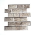 Likthione 50 off Clear! 30x30cm 3D Tile Brick Wall Sticker Decorative