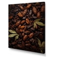 thumbnail image 2 of Designart "Ornate Cacao Seeds II" cacao Wall Art Living Room, 2 of 7