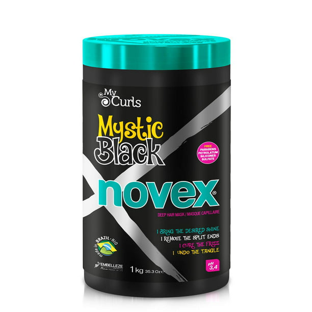 huurling Viool bijstand Novex My Curl Mystic Black Deep Hair Mask 35.3oz - Walmart.com