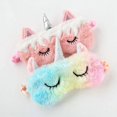 thumbnail image 3 of KAIYANG Máscara para dormir con orejas de unicornio para poner en los ojos para la noche de las niñas (estilo 1) estilo 1, 3 of 5