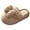 Khaki, variant on EHQJNJ Fuzzy Slippers Women Dearfoam Slippers Ladies Women Slippers Autumn and Winter Fashionable New Pattern Cute Bow Decoration Thickened Warm Flat Bottom Comfortable