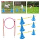 thumbnail image 5 of de conos de obstáculos,Hurdle Cones Course escalera de agilidad para deportes al aire libre,entrenamiento conjunto salto velocidad perros ,conos de ejercicio equipo para Yuyangstore  Curso de conos de obstáculos, 5 of 8