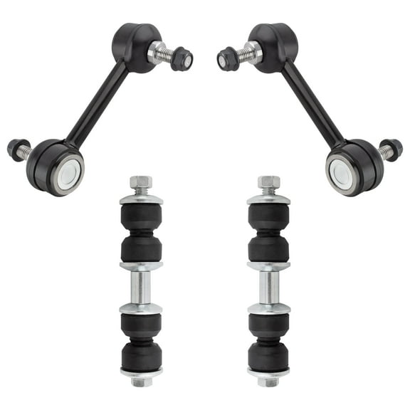 BOXI (Set of 4) Front Rear Stabilizer Sway Bar End Links Fit for Buick Rendezvous Terraza Chevrolet Uplander Venture Oldsmobile Silhouette Pontiac Aztek Montana Saturn Relay AWD| Replace K5342 K90521