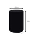 thumbnail image 5 of Table Cover Waterproof Round Patio Cool Bar Table Cover with Drawstrings, Fade Resistant Fabric for Cocktail Coffee Outdoor Furniture Side Tables, Black（There is only one protective bag）, 5 of 5