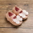 thumbnail image 6 of Yoyauz Baby Girl Mary Jane Shoes Anti Slip Rubber Sole Ballet Slippers Princess Dress Wedding Shoes Newborn Kids Shoes Toddler Shoes（0-12 Month）, 6 of 6