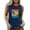 Blue, variant on Aayomet Tops For Women Women's Summer Sleeveless Pleated Back Closure Casual Tank Tops,Blue S