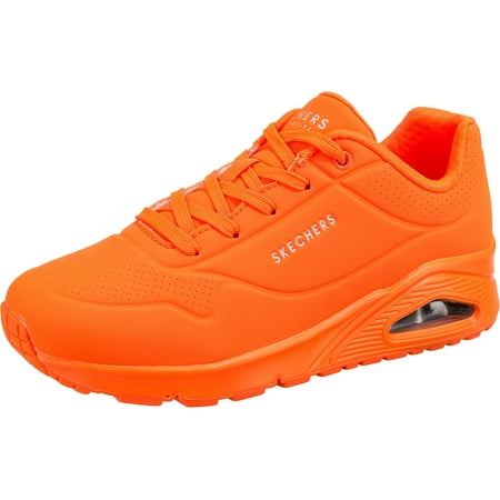 Skechers Women's Street, Uno - Neon Nights Sneaker Orange 8 M | Walmart ...
