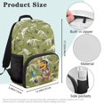 thumbnail image 7 of Aplkyhs Retro Dinosaur Backpack for Girls Boys for Students 6-18 Large Capacity Ergonomic Comfort School Backpack for Elementary Middle High School Daily Use Travel, 7 of 7