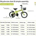 thumbnail image 3 of Ambifirner 16" Freestyle Beginner City Bike with Lightweight Frame, 3 of 9