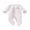 White, variant on Cjfdfy Newborn Baby Girl Footed Fall Clothes She's Here Embroidery Footed Romper Long Sleeve Fall Bow Ruffle Jumpsuit Infant Cute Coming Home Fall Winter Outfit