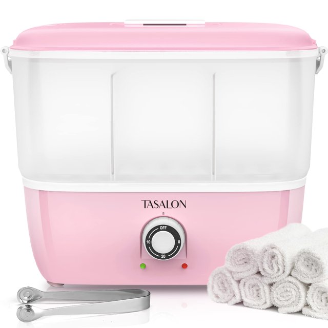 Vaporizador de toallas calientes TASALON para tratamientos faciales, calienta 16 minitoallas