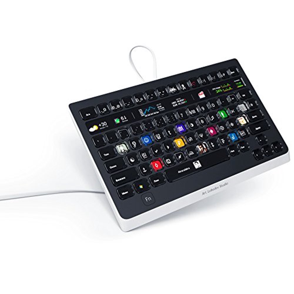Optimus Popularis Compact Programmable LCD Keyboard