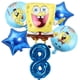 thumbnail image 3 of Juego de 6 globos de Bob Esponja y Patricio, globos de helio para fiesta de cumpleaños, suministros para fiesta de baby shower para niño y niña, 3 of 5