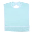 thumbnail image 1 of Bavoir pour Adulte, Bavoir Réutilisable Imperméable pour Aîné pour l'Heure des Repas, Protecteur de Vêtements Imperméable avec Attrape-Miettes, Ajustable et Lavable à la Machine, 1 of 8