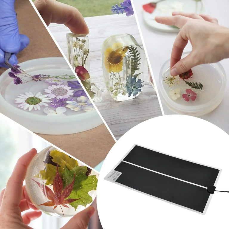 Epoxy Resin Heating Mat for Art Resin Fast Resin Curing Machine with  Silicone Mat Good for Resin Art Beginners Large Art Work - AliExpress