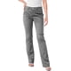 thumbnail image 1 of Pantalones de trabajo rectos de color liso para mujer: cierre con botones, bolsillos, pantalones informales de cintura alta para ir al trabajo., 1 of 5