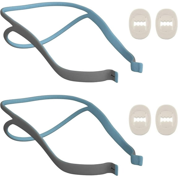 Resmed Airfit P10 Headgear Strap, Replacement CPAP Headgear Compatible with Resmed Airfit P10, 2-Pack (Without Mask)