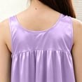 thumbnail image 5 of Lightweight Nightgowns for Women Zaewscy Women's Casual Home Wear Sleeveless Short Nightgown Beige Free Size, 5 of 8