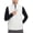 Star White, variant on Men's Fleece Lined Puffer Vest Lightweight Warm Sleeveless Jacket with Full Zip Winter Vest for Golf Running Navy Blue L