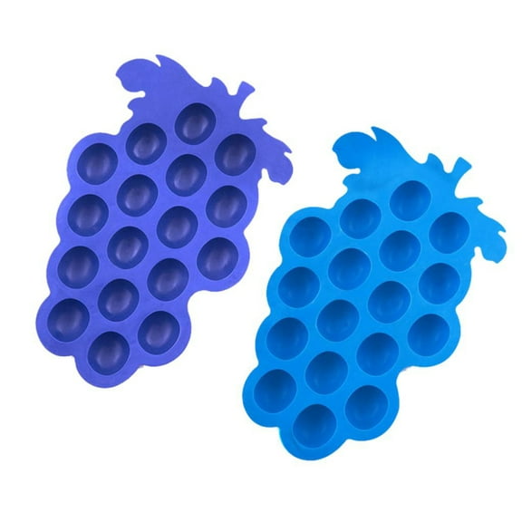 TAILTOSS Grapes Shaped Ice Cube Tray For Mini Ice Cubes And Chocolate Molds 1Set
