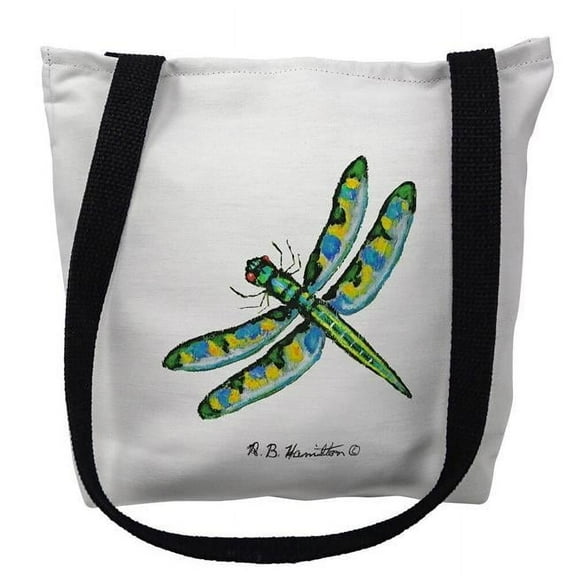 Betsy Drake TY087M 16 x 16 in. Dicks Dragonfly Tote Bag - Medium