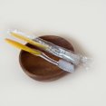 thumbnail image 2 of 50 Pcs Manual Toothbrushes Bulk, Disposable Toothbrushes Individually Wrapped for Travel, Homeless, Bnb (Yellow), 2 of 5