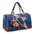 thumbnail image 2 of Garronmavis Patriotic Eagle Large Quilted Duffle Bag for Women, 250th USA Theme Weekender Travel Carry On Bag, Overnight Gym Dance Tote with Zipper Pockets, 2 of 7