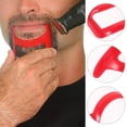 thumbnail image 4 of Baweave 2 Pcs Beard Modelling Ruler Fashionable Beard Styling Ruler Liner Mustache Combs Beard Shaping Tool Beard Ruler Man, 4 of 6