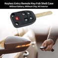 thumbnail image 2 of Unique Bargains 5 Buttons Keyless Entry Remote Fob Key Shell Case for Honda Odyssey 2011-2013, 2 of 7