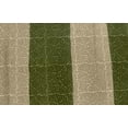 thumbnail image 5 of Casavani Handmade Green Cotton Dhurrie Square Dining Room Carpets Home Decor Kilim 10x10 feet, 5 of 6