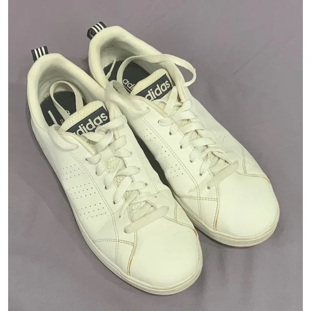 Adi - das Mens Advantage VS F99252 White Casual Shoes Sneakers Size 8.5