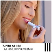 ChapStick Total Hydration Moisture + Tint Pink Nude Tinted Lip Balm Tube, 0.12 Oz