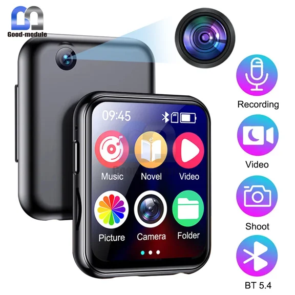 Bluetooth HiFi MP3 Player MP4 Media Camera FM Radio Recorder Video Music Player