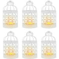 thumbnail image 2 of Miumaeov 6pcs Candle Holder Light Stand Lantern Candlestick Lamp Home Decor Gift Birdcage, 2 of 9