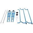 thumbnail image 5 of Blue Kids Gymnastic Training Bar Adjustable Horizontal High Bars Home Gym Steel, 5 of 22