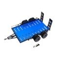 thumbnail image 4 of lionlar Metal RC Trailer Cargo Carrier Upgrade Parts for 1:18 RC Crawler Trunk Model Blue, 4 of 9