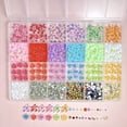 thumbnail image 6 of 1 Box Of Colorful Multi Style Resin Flower Soft Lily Nail Charms Sparkling Rhinestone Flat Bottom Pearl Nail Art Decoration DIY Accessories, 6 of 8