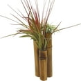 thumbnail image 3 of Bamboo Tillandsia Garden Mounted and Planted Moss, Air Plant Decoration, 3 of 6