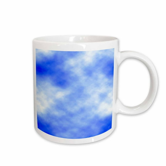 3drose, White Clouds and Blue Sky, 11oz Mug