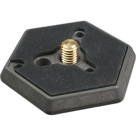 Image of Manfrotto Bogen Hexagonal Replacement Mtg Plate 3/8 Thd