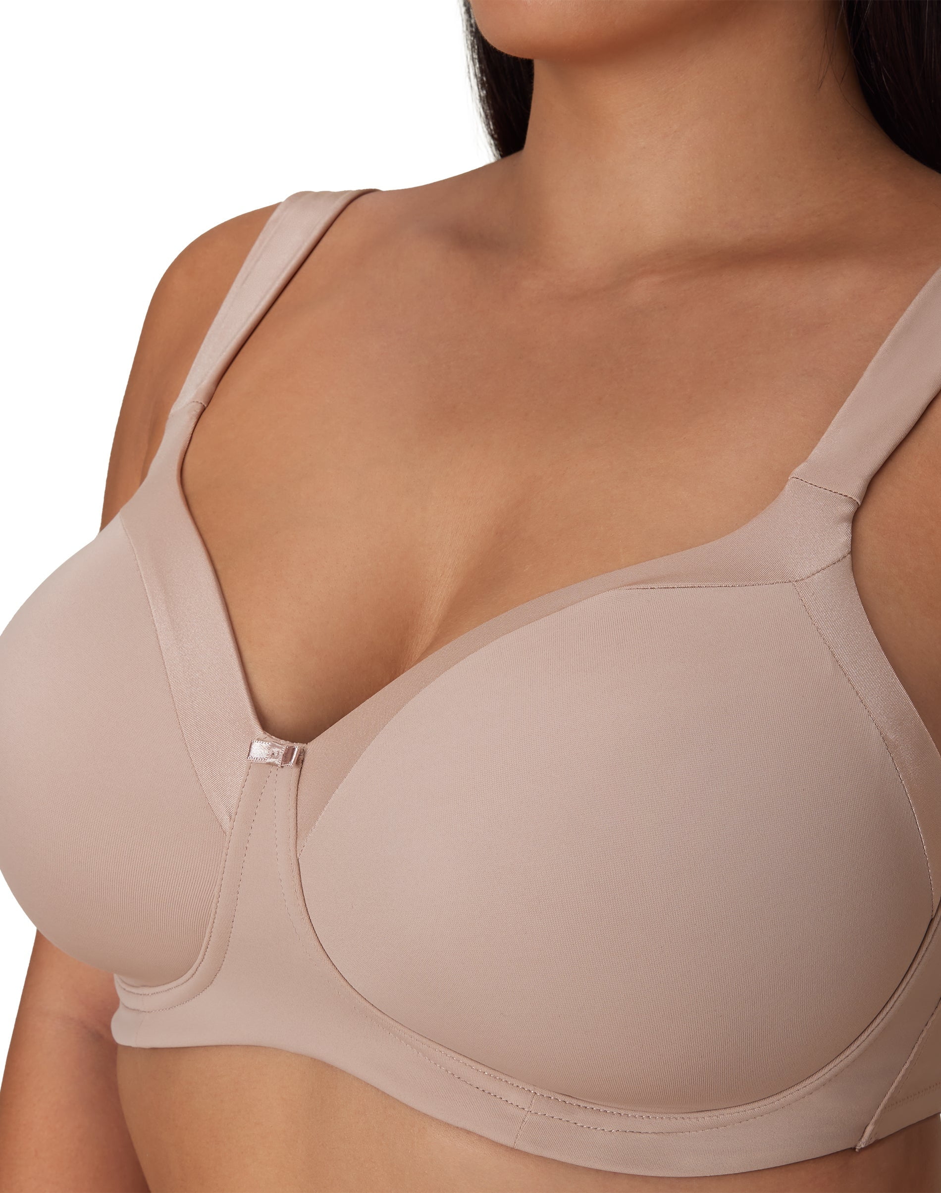 Women's Playtex US4824 Shape Lined Balconette Wirefree Bra (Evening Blush 42DD)