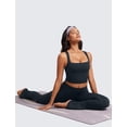 thumbnail image 3 of Top Deportivo CRZ YOGA Butterluxe Cuello Cuadrado Recortado Azul Marino XL, 3 of 6