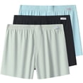 thumbnail image 3 of Lopecy-Sta Quick Dry Shorts for Men Gift for Men 3pc Fashion Solid Color Lounge Shorts Breathable Soft Lightweight Simple Active Shorts Sleep Bottoms, 3 of 3