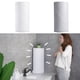 thumbnail image 4 of Bewildely Organizador de baño multifuncional: fácil de limpiar e impermeable Accesorios de baño que ahorran espacio Hogar elegante Almacenamiento y organización del hogar blanco, 4 of 6