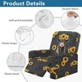 thumbnail image 5 of FKELYI Sunflower Highland Cow Leopard Print Recliner Chair Slipcover Soft Breathable 4 Pcs Covers for Reclinging Armchair Fitted Sofa Couch Covers Furniture Decor Protector, 5 of 7